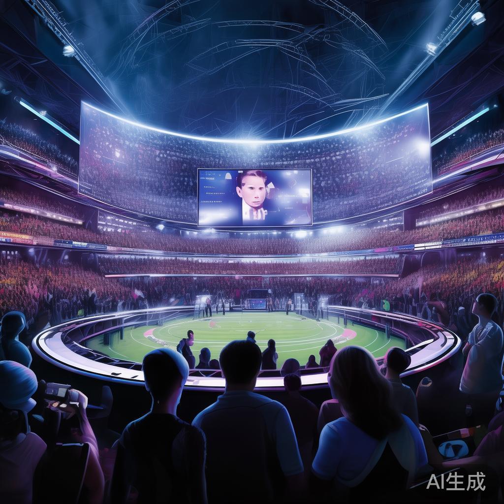 以数字化平台为核心的体育产业生态逐渐成型，直播平台