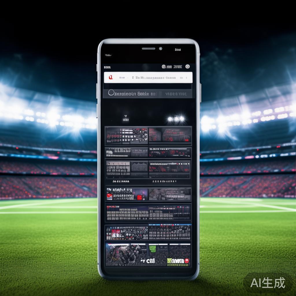 在数字时代，越来越多的体育爱好者倾向于在手机上随时